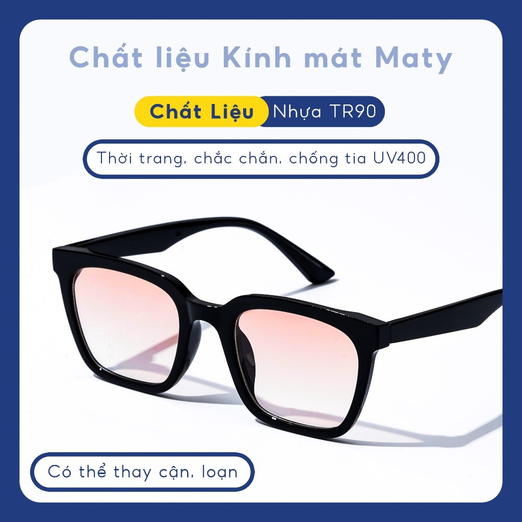 Mô tả Kính đi biển thời trang nam nữ LILYEYEWEAR mắt chống tia UV400 bảo vệ  mắt màu sắc và kiểu dáng thời trang MATY - 2