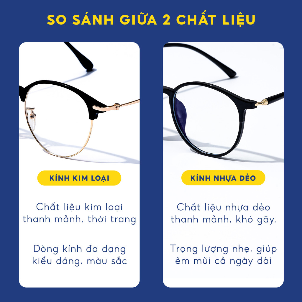 Mô tả Gọng kính kim loại tròn nam nữ LILYEYEWEAR phù hợp mặt nhỏ càng kính nhẹ nhàng màu sắc thời trang 2912320 - 4