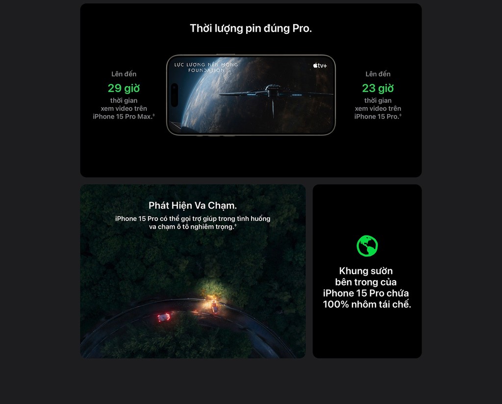 Mô tả iPhone 15 Pro Max 256GB Chính Hãng VN/A - 3