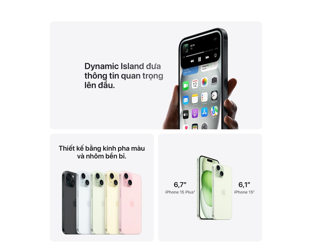 Mô tả iPhone 15 128GB Chính Hãng VN/A - 2