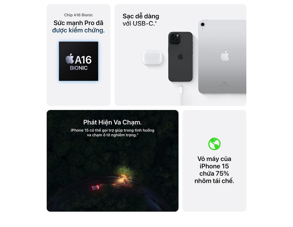 Mô tả iPhone 15 256GB Chính Hãng VN/A - 2
