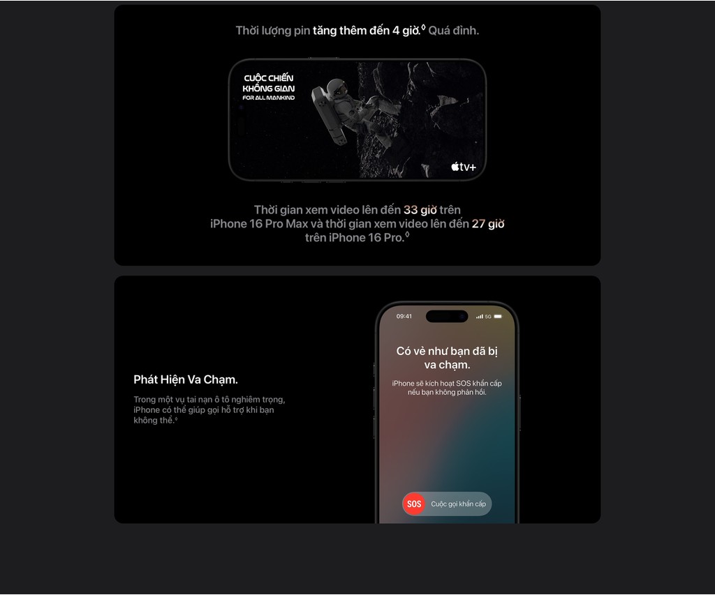 Mô tả iPhone 16 Pro Max 512GB Chính Hãng VN/A - 3