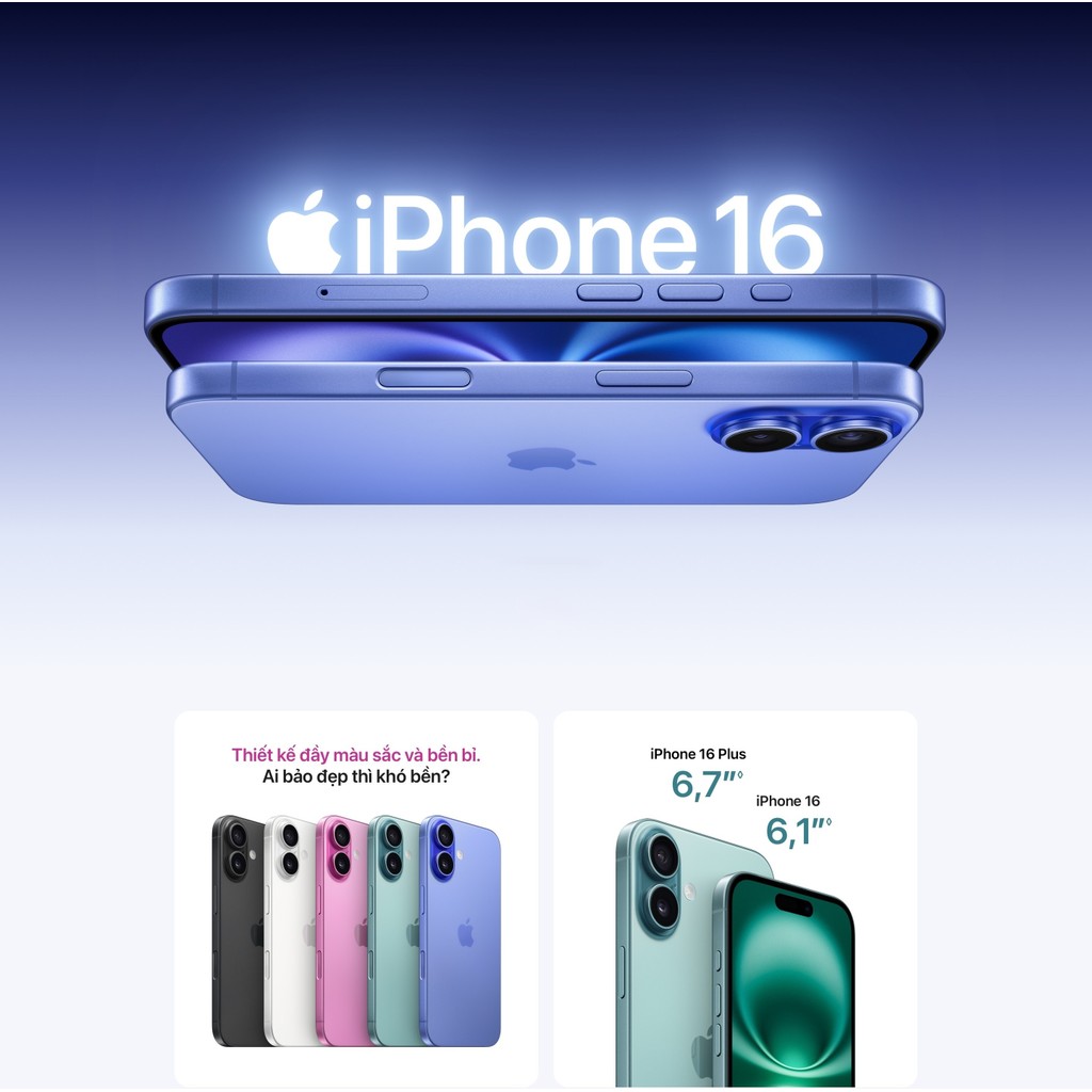 Mô tả iPhone 16 256GB Chính Hãng VN/A - 1