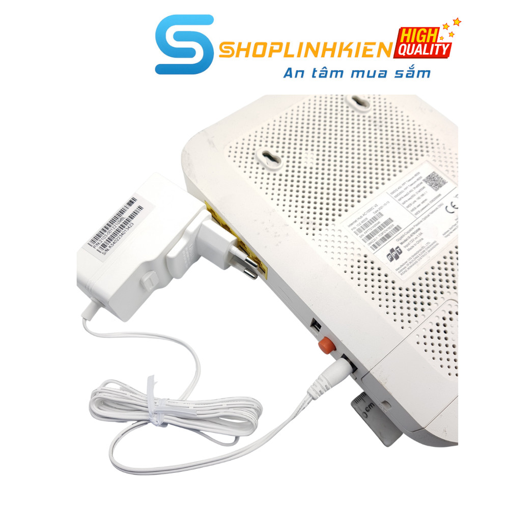 Nguồn 12V1.5A 5.5x2.1MM cho modem FPT AC1000C Chính Hãng Ktek Adapter ...