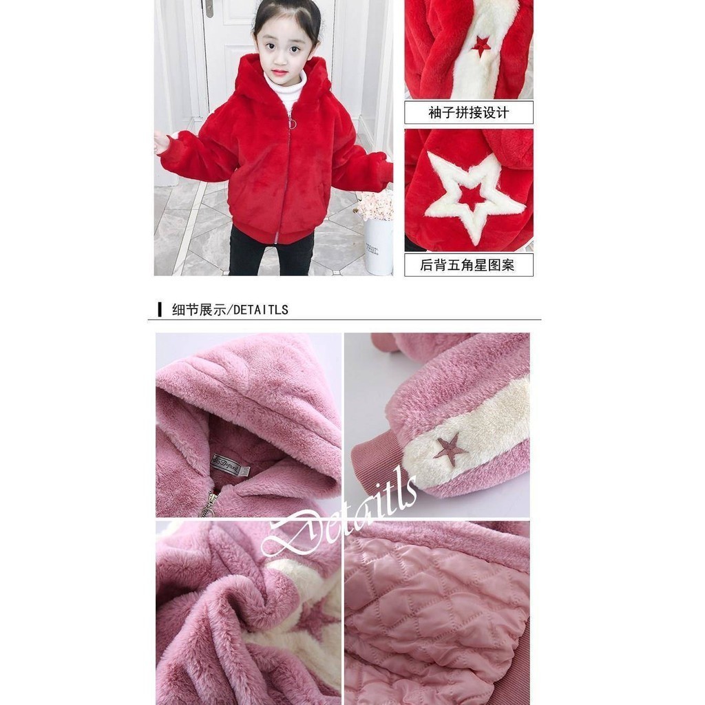 Yihakids Áo Khoác Quilted Bé Gái Mùa Đông 2024 Mới Phong Cách Phương 