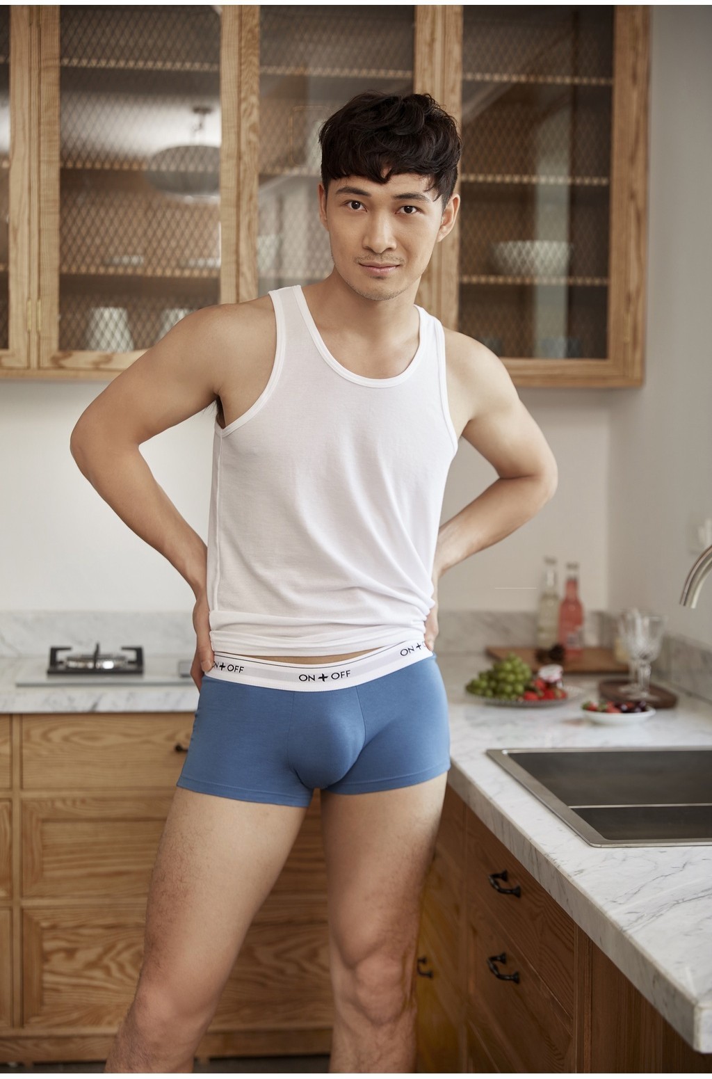 Mô tả Áo tanktop nam ONOFF mềm mịn, đàn hồi tốt - 18IA23A017 - 1