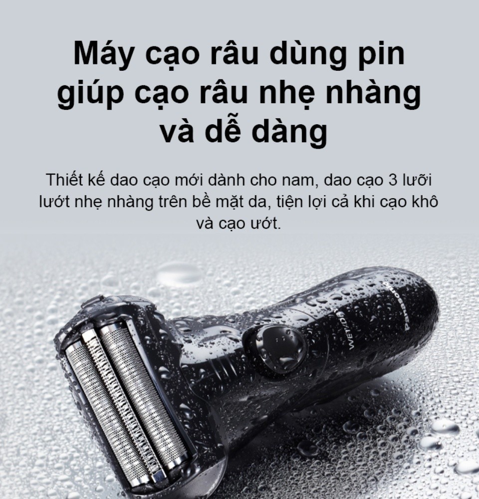 Mô tả Máy cạo râu Panasonic ES-SL10-K401 - Hàng Chính Hãng - Đen - 1