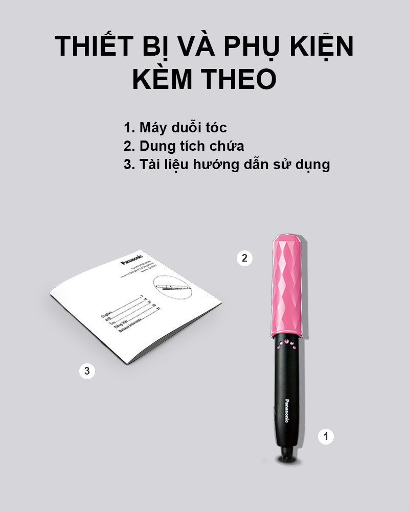 Mô tả Máy Tạo Kiểu Tóc Panasonic EH-HV11-K645 (Đen) - Hàng Chính Hãng - 7