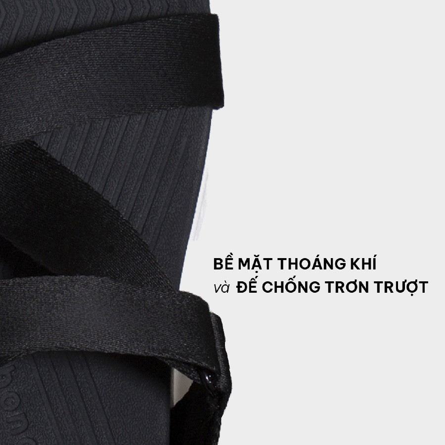 Mô tả Giày Sandals Nam Nữ Unisex Shondo F7 Racing Đế Đen Phối Trắng Quai Đen F7R1010 - 5