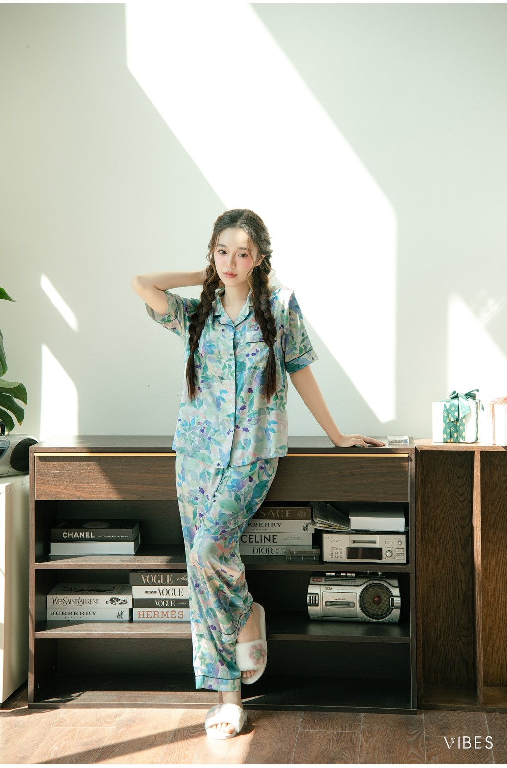 Đồ ngủ VIBES Lụa Latin có túi