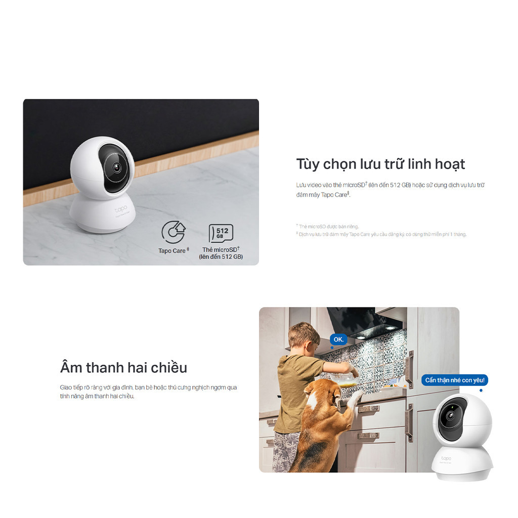 Mô tả Camera Wi-Fi TP-Link Tapo C230 - Độ phân giải 5MP 3K Siêu Nét, Tính Năng A.I - 2