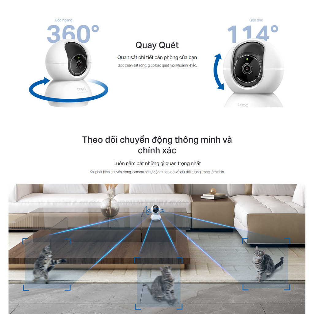 Mô tả Camera Wi-Fi TP-Link Tapo C230 - Độ phân giải 5MP 3K Siêu Nét, Tính Năng A.I - 5