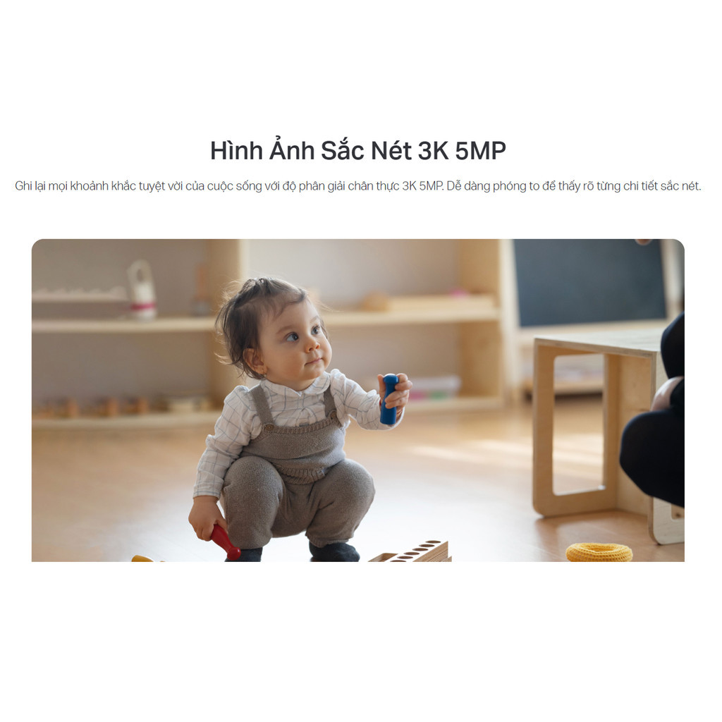Mô tả Camera Wi-Fi TP-Link Tapo C230 - Độ phân giải 5MP 3K Siêu Nét, Tính Năng A.I - 6