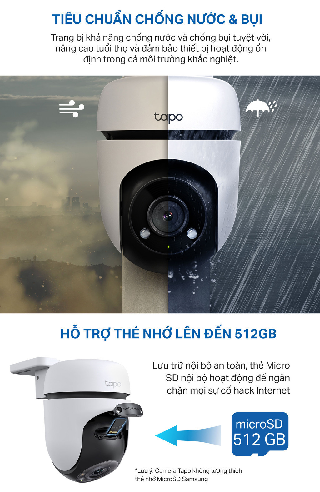 Phát hiện người và theo dõi chuyển động Camera TP-Link Tapo