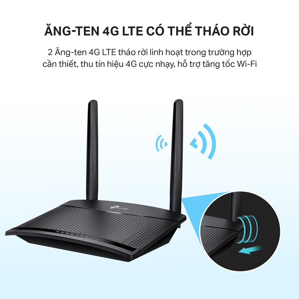 Mô tả Bộ Phát Wifi Di Động TP-Link TL-MR100 / TL-MR105 4G LTE Chuẩn N 300Mbps - 8
