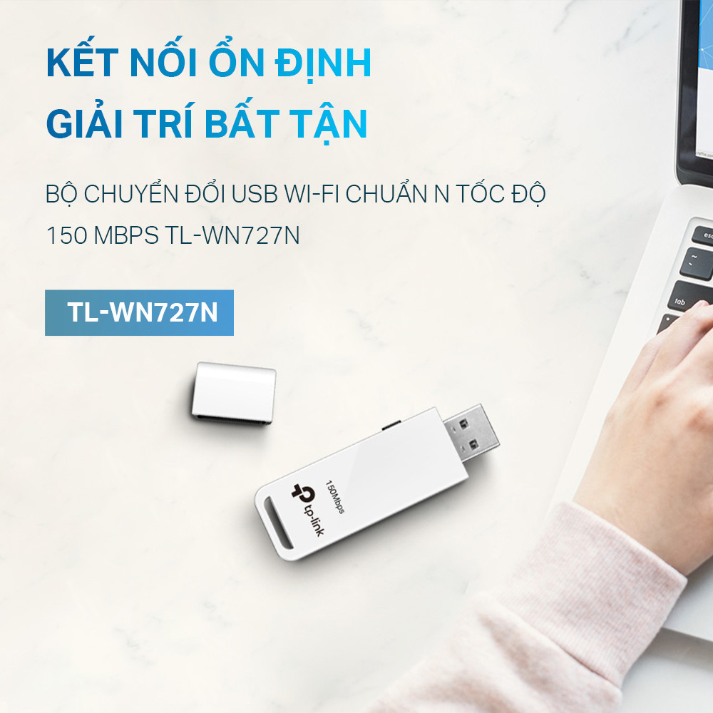 Mô tả Bộ Chuyển Đổi USB Wifi TP-Link TL-WN727N Chuẩn N 150Mbps - 1