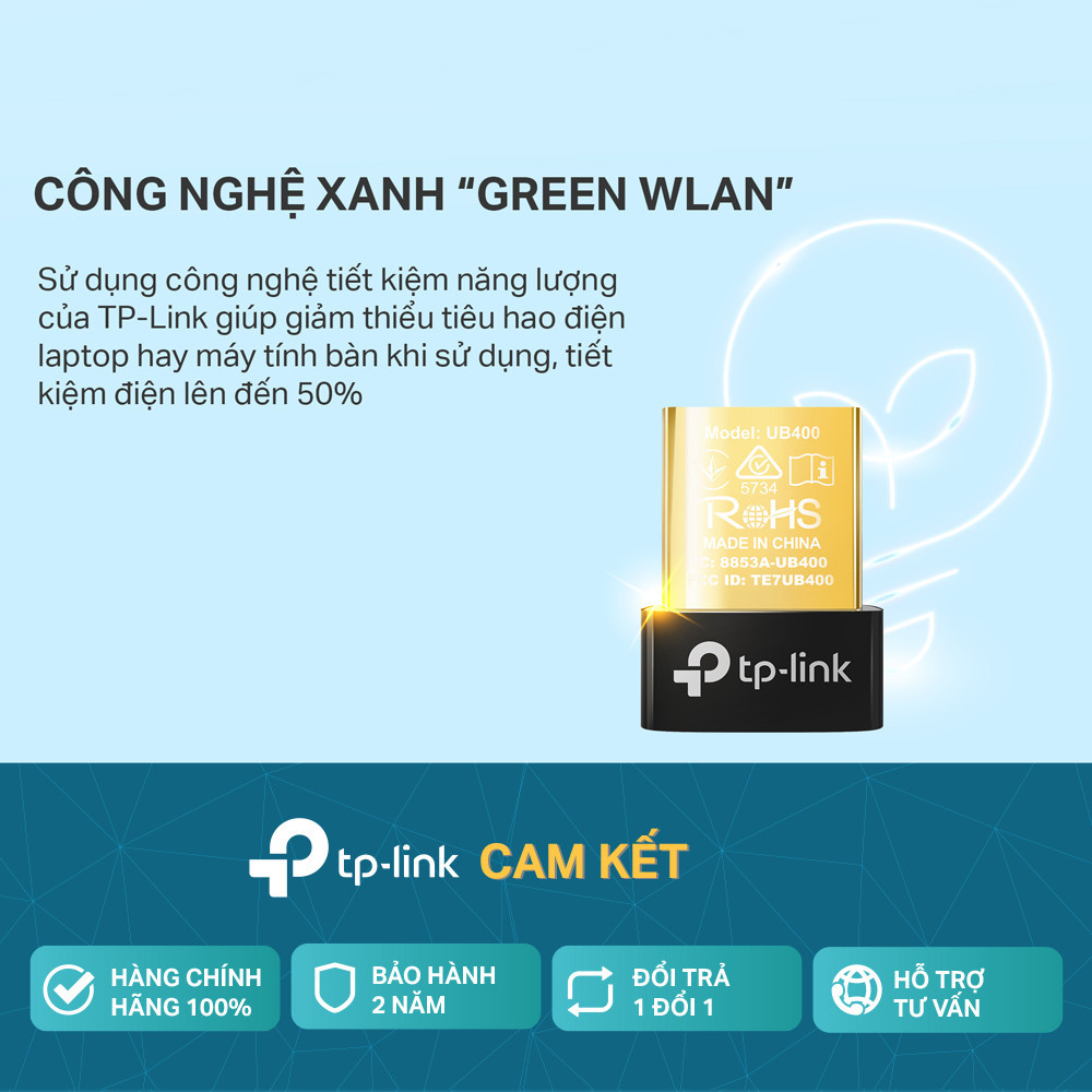 Mô tả Bộ Chuyển Đổi Bluetooth TP-Link UB400 USB Nano Bluetooth 4.0 - 8