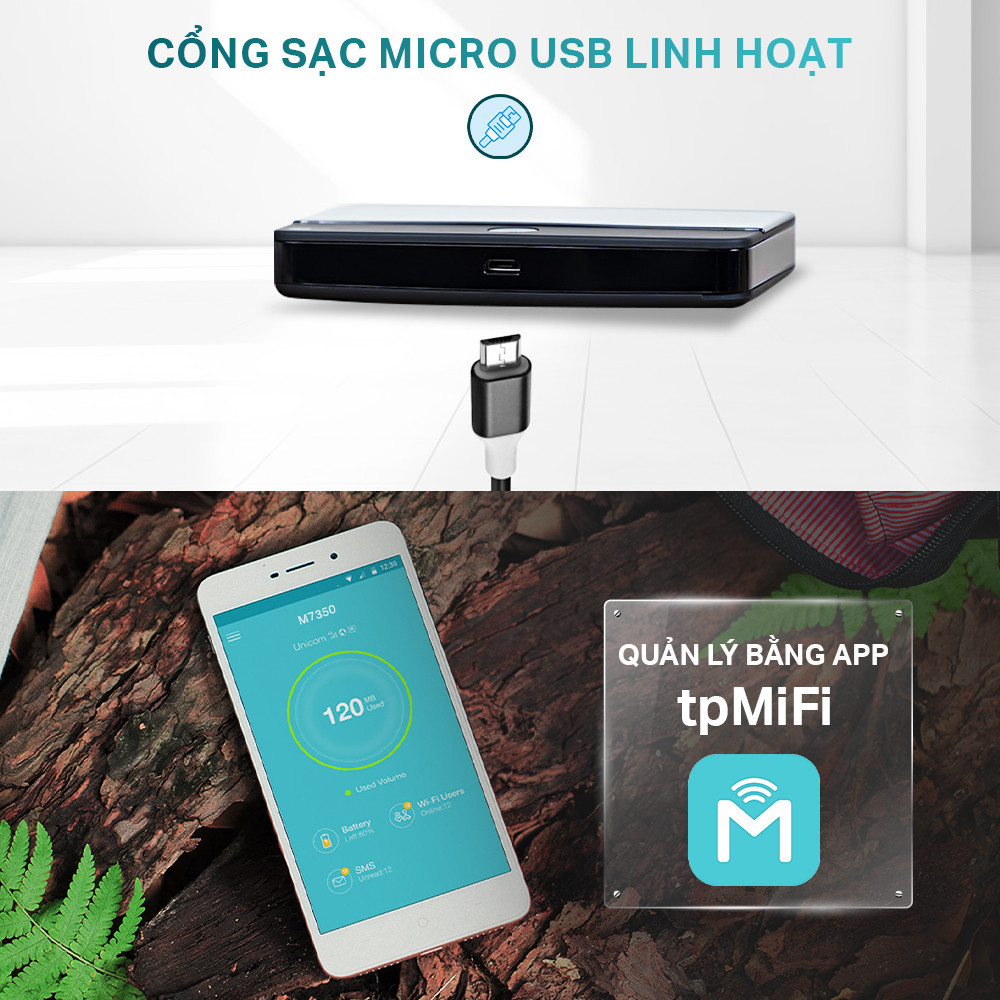 TP-Link M7350 bảo hành chính hãng