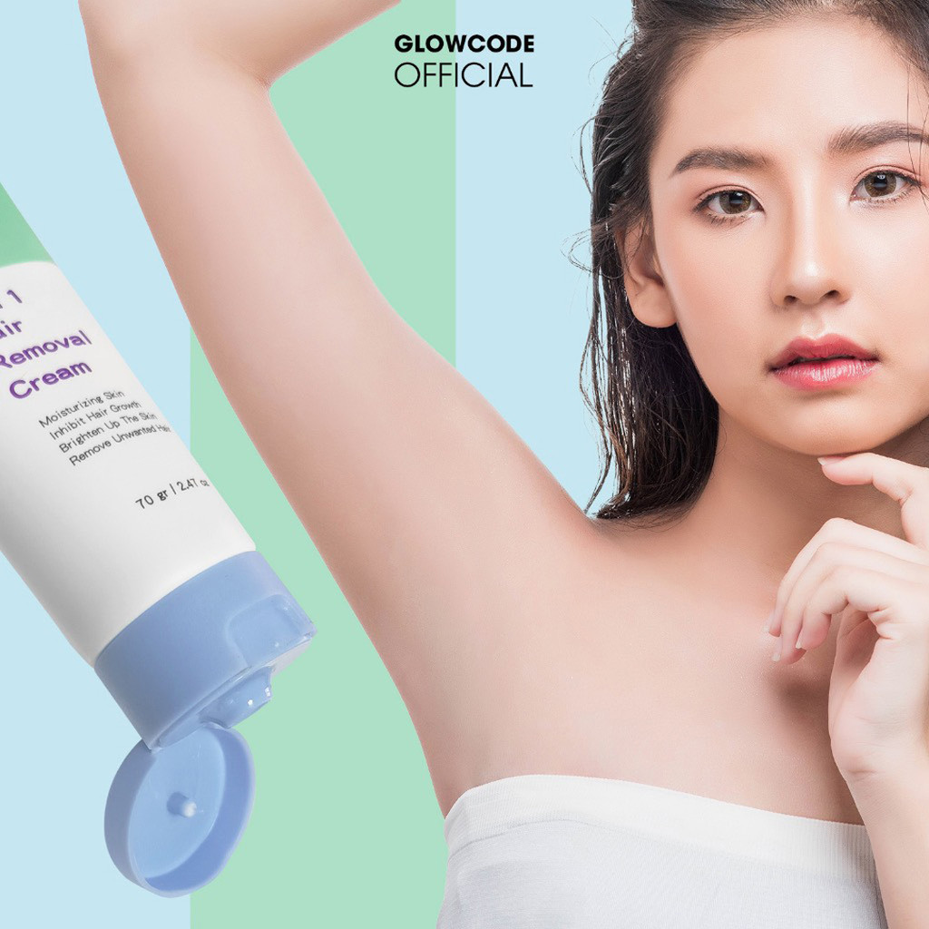 Kem Tẩy Lông GlowCode Giúp Lông Mọc Thưa, Cấp Ẩm, Sáng Da 70g | HASAKI ...