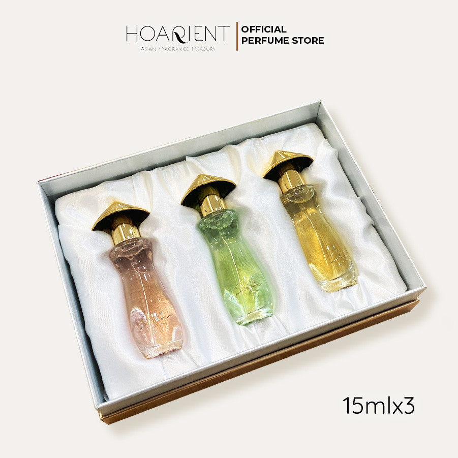 Mô tả Bộ sưu tập nước hoa Miss Saigon The Essencce 15mlx3 chai - 1