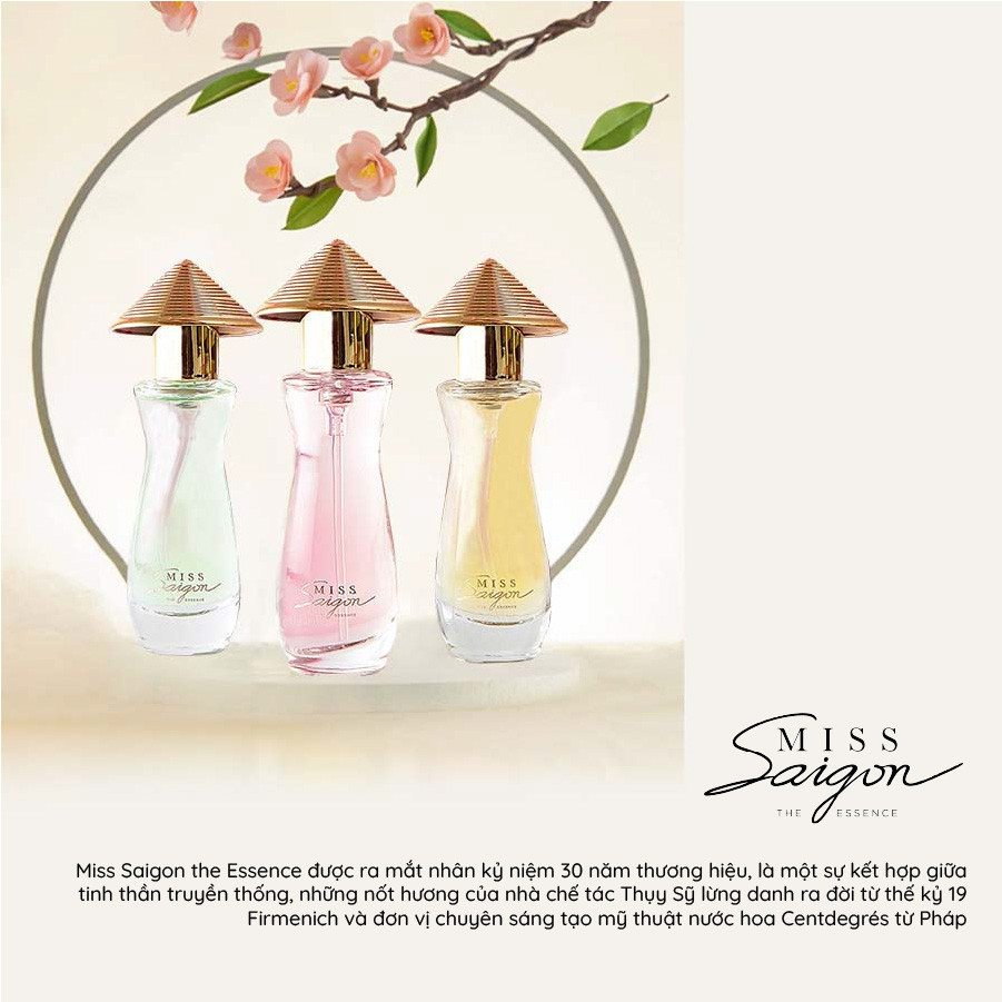 Mô tả Bộ sưu tập nước hoa Miss Saigon The Essencce 15mlx3 chai - 3
