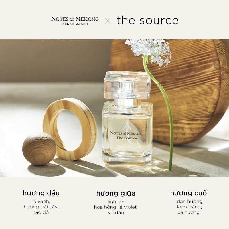 Mô tả Nước hoa unisex Notes of Mekong - The Source EDP 30ml - 1