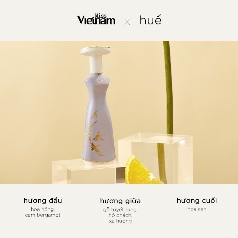 Mô tả Nước hoa nữ Miss Vietnam - Huế N32 - Hộp sứ tím EDP 35ml - 1
