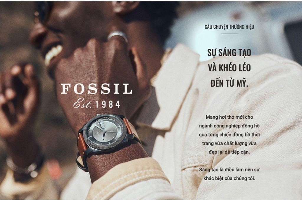 Mô tả Đồng hồ nữ Fossil Carlie dây kim loại, mặt xà cừ 29 MM, màu bạc, ES4432 - 7