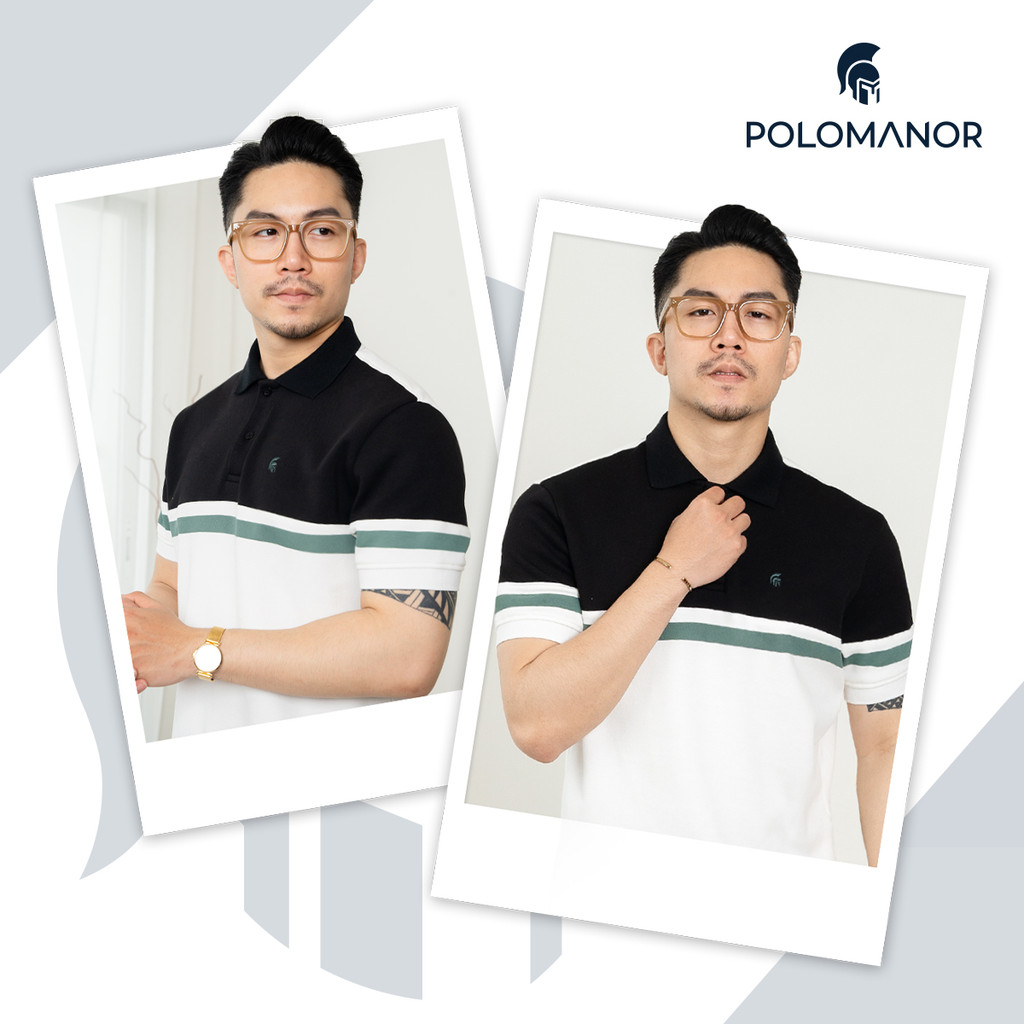 Mô tả Áo polo nam cao cấp JAX, BST TỪ NHÀ RA PHỐ, vải cá sấu cotton interlock, thanh lịch, sang trọng - POLOMANOR - 1