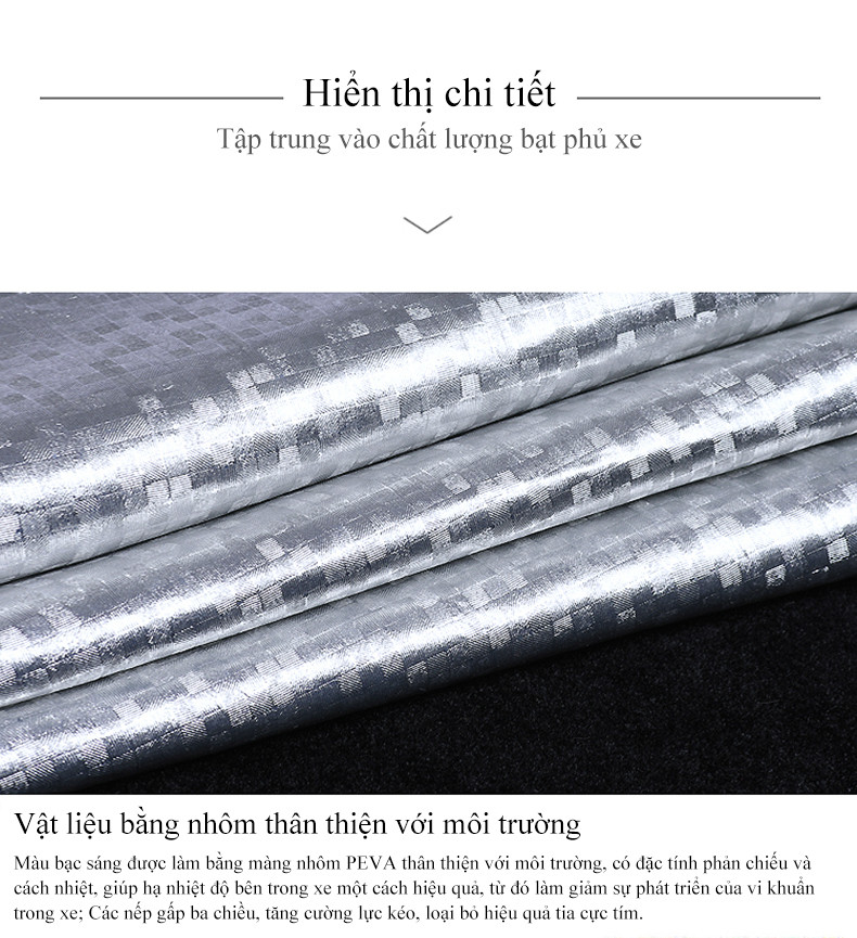 Bạt Phủ Xe Máy MYT - Kích thước