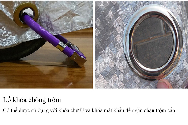 Bạt Phủ Xe Máy MYT - Minh họa sử dụng