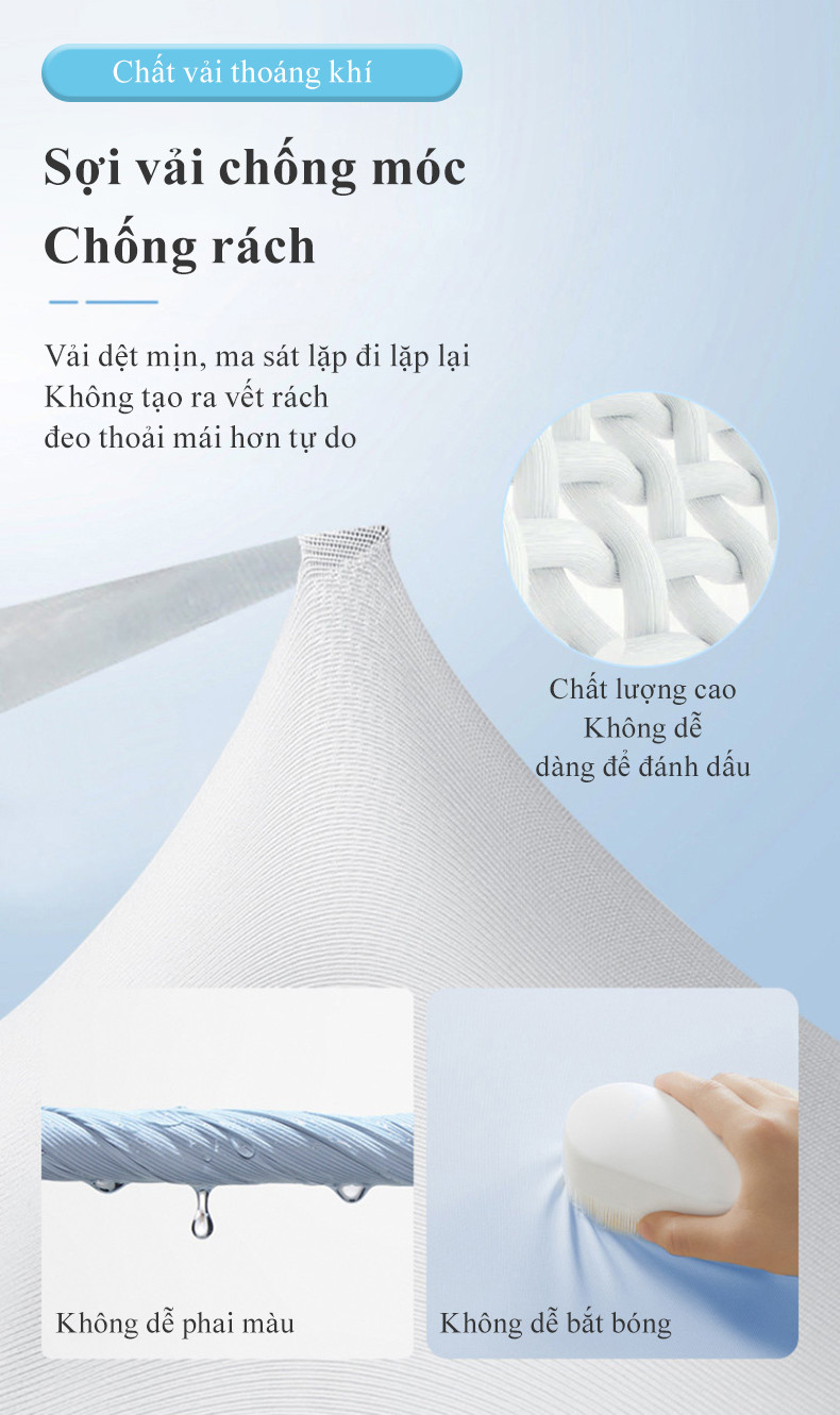 Mô tả Ống tay áo chống nắng MYT găng tay lụa lạnh chống nắng thoáng khi chống tia UV mùa hè phong cách dành cho nam và nữ - 9