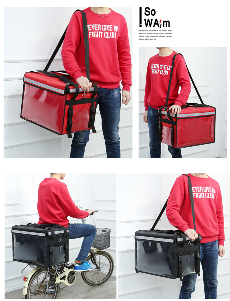 Mô tả Túi giao hàng giữ nhiệt MYT Túi giữ nhiệt đa năng chuyên dùng cho shipper cách nhiệt dung tích 32L 48L tiện lợi - 6