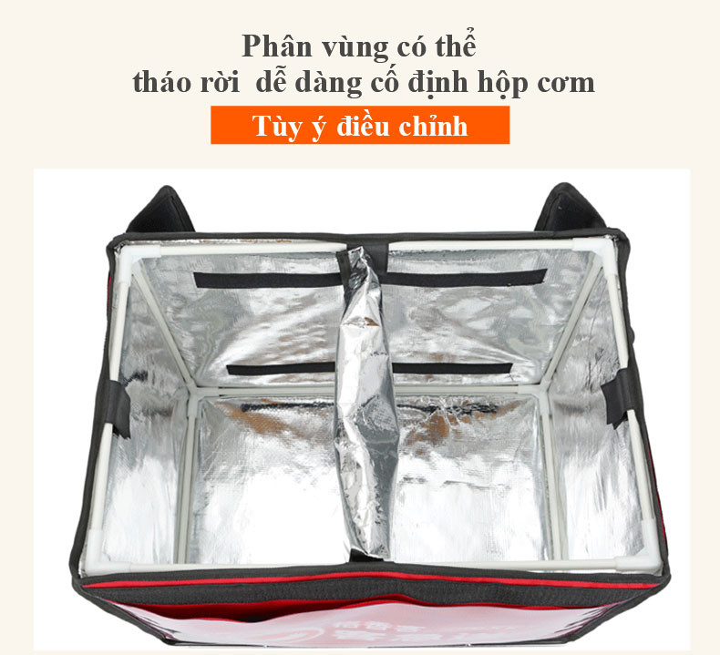 Mô tả Túi giao hàng giữ nhiệt MYT Túi giữ nhiệt đa năng chuyên dùng cho shipper cách nhiệt dung tích 32L 48L tiện lợi - 10