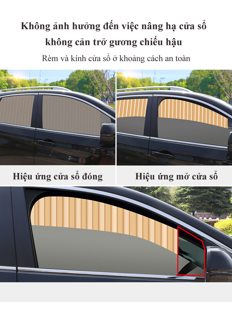 Rèm che nắng ô tô MYT - Ảnh 6