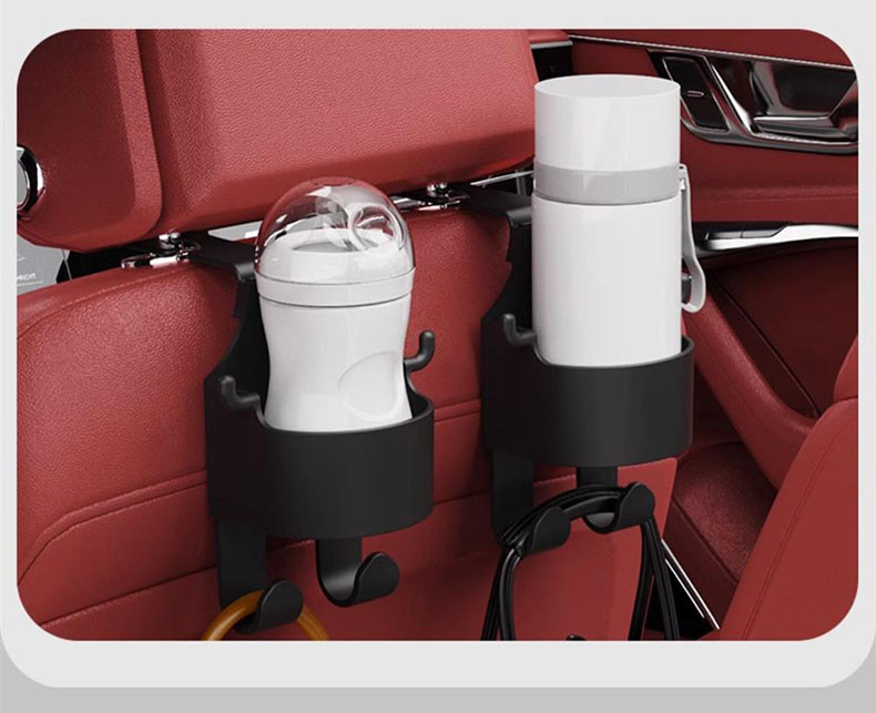 Cách lắp giá đỡ cốc sau ghế