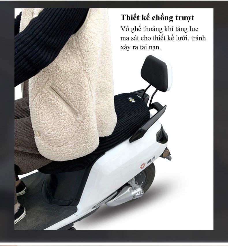 Vỏ đệm yên xe máy