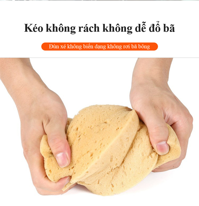 Mô tả Miếng mút bọt biển rửa xe hơi MYT Mút xốp tạo bọt rửa xe ô tô siêu thấm nước vệ sinh đa năng chất liệu mềm mại an toàn - 4