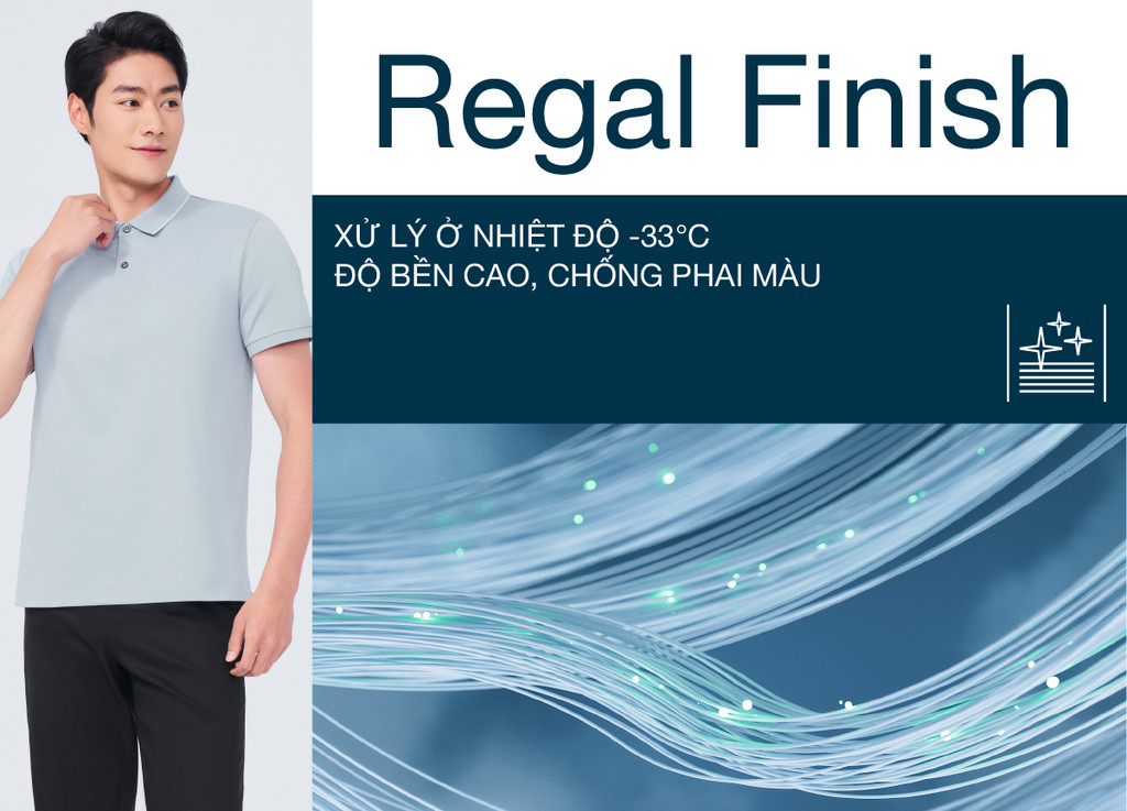 Mô tả Áo thun polo nam cao cấp DETERMINANT - 100% cotton- chống xù, mềm mại - P22 -  màu xanh navy - 4