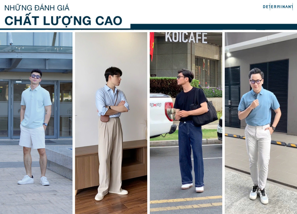 Mô tả Áo sơ mi nam tay dài DETERMINANT 100% Cotton siêu dài chống nhăn kháng khuẩn - 301-WHITE-LIGHT BLUE - 6