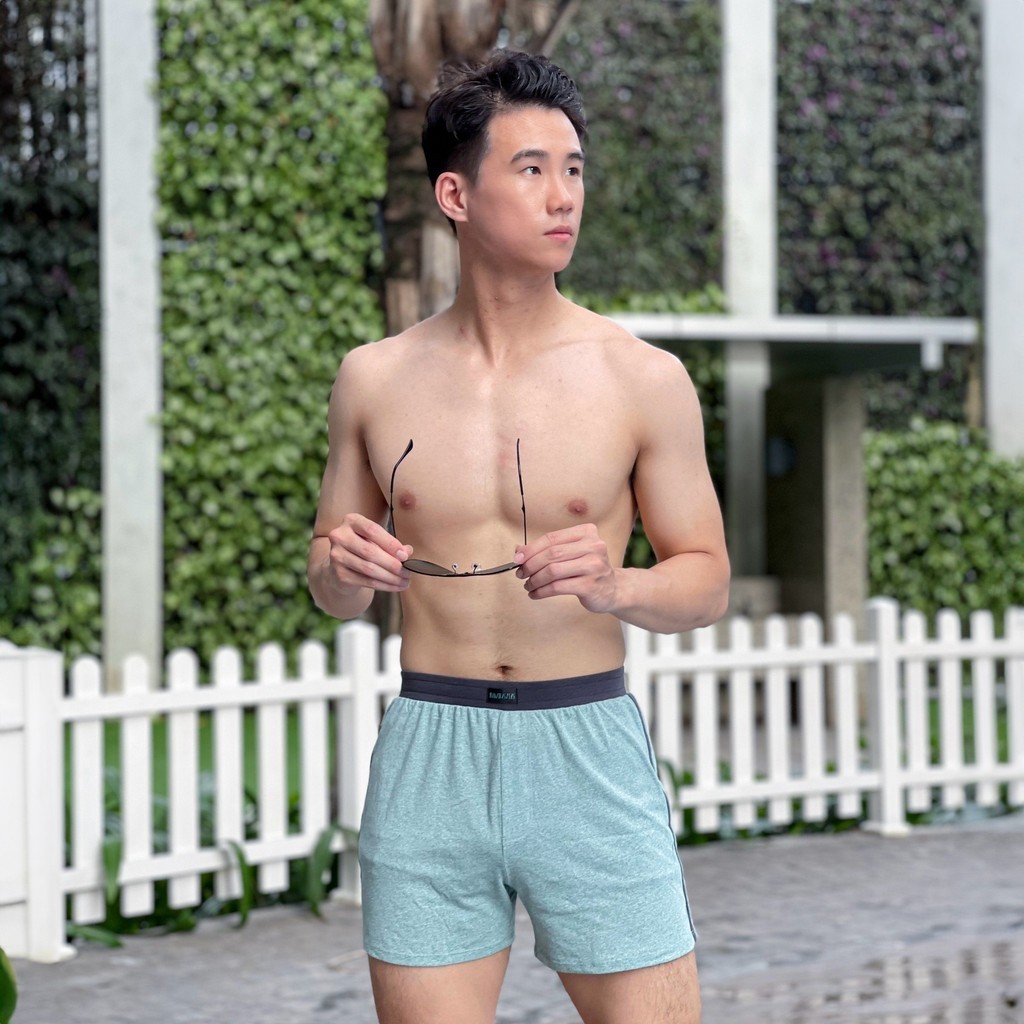Quần Đùi Nam Narsis Bigsize Cotton - Chi tiết đường may