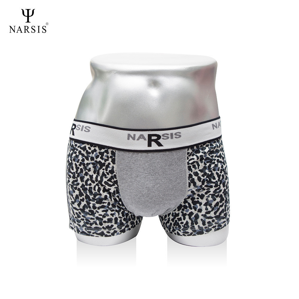Mô tả Quần Lót Boxer Nam Narsis F9021, Chất Cotton, Co Giãn 4 Chiều, Êm Mềm, Thoáng Khí, 3 Màu Thời Trang - 2