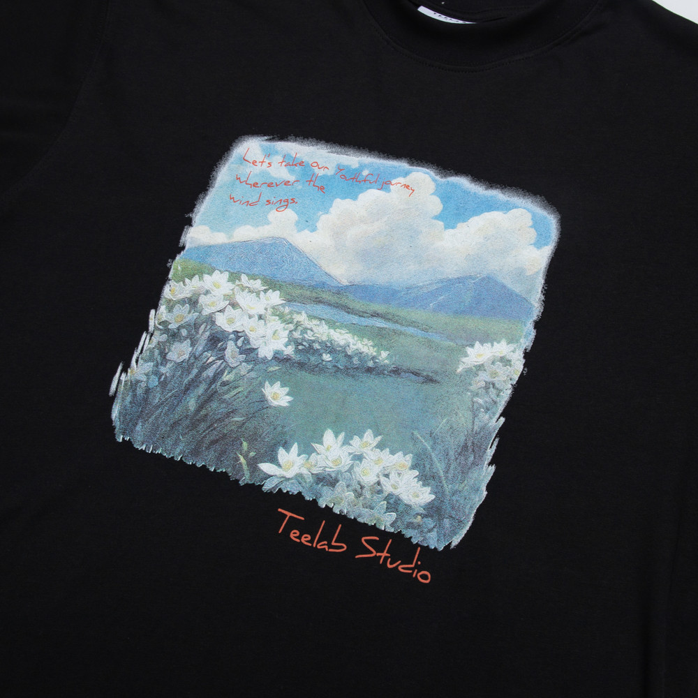 Mô tả Áo Thun Teelab Youthful Journey Tshirt Unisex Form Oversize Local Brand TS245 - 1