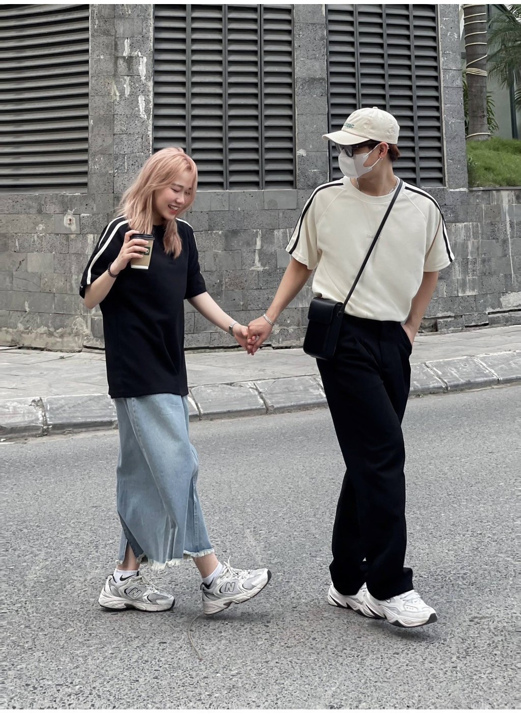 Mô tả Áo Thun Teelab Stripe Lines Shoulder Tshirt Unisex Form Oversize Local Brand TS166 - 1