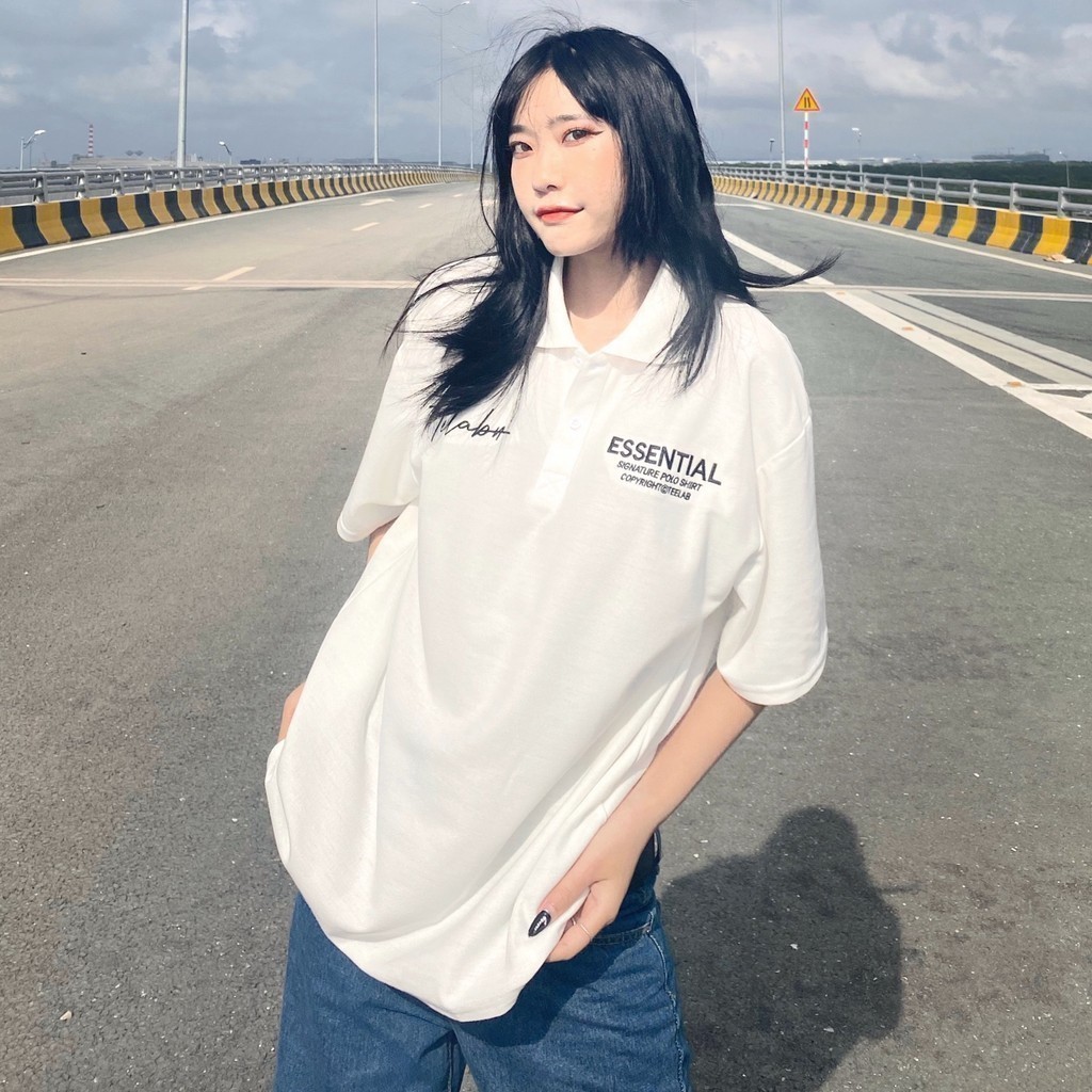 Mô tả Áo Polo Teelab Essential Unisex Form Oversize Local Brand AP004 - 1