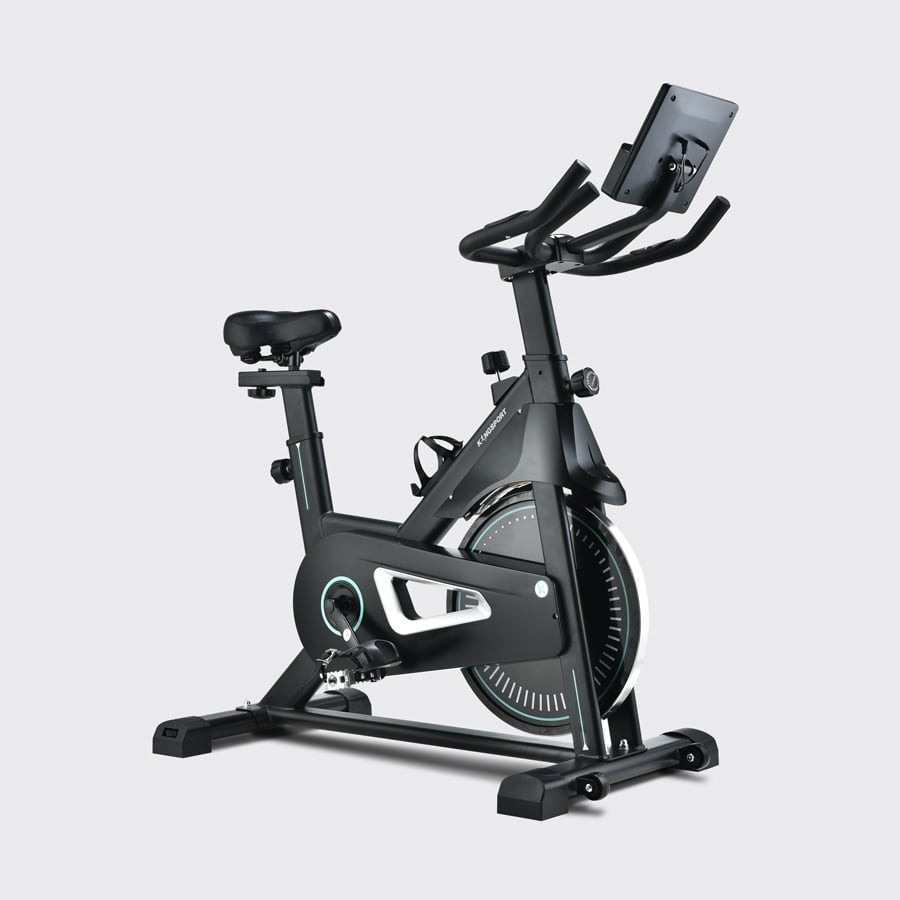 Mô tả Xe đạp tập KINGSPORT Active E-01 thiết kế kháng lực từ tính êm ái, có đồng hồ đo lường chỉ số - 1