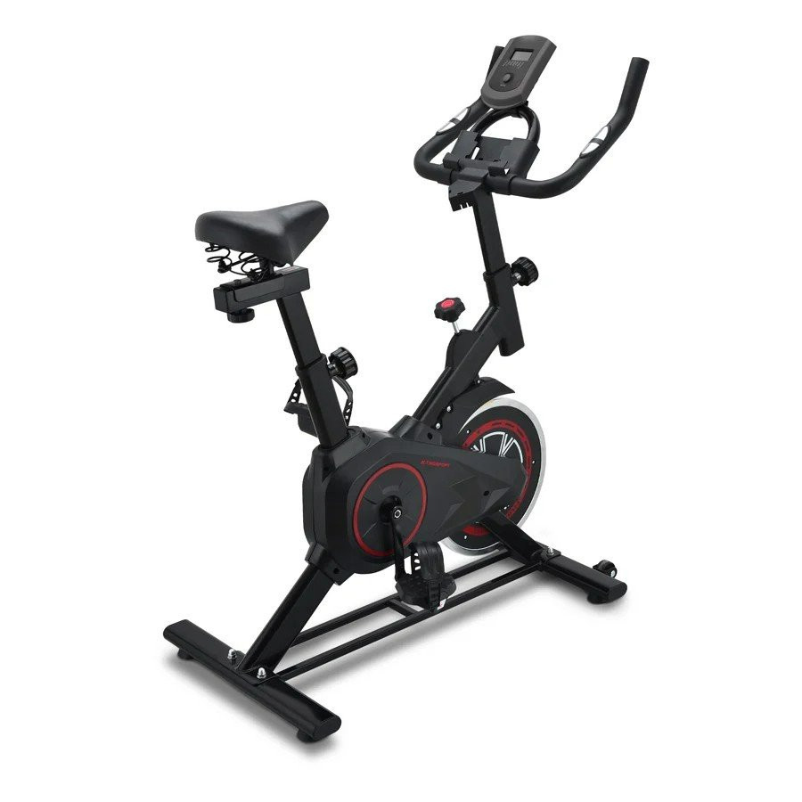 Mô tả Xe đạp tập KINGSPORT KS-106 với khung sườn chắc chắn, tích hợp đồng hồ đo lường chỉ số - 2