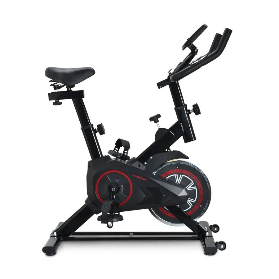 Mô tả Xe đạp tập KINGSPORT KS-106 với khung sườn chắc chắn, tích hợp đồng hồ đo lường chỉ số - 3