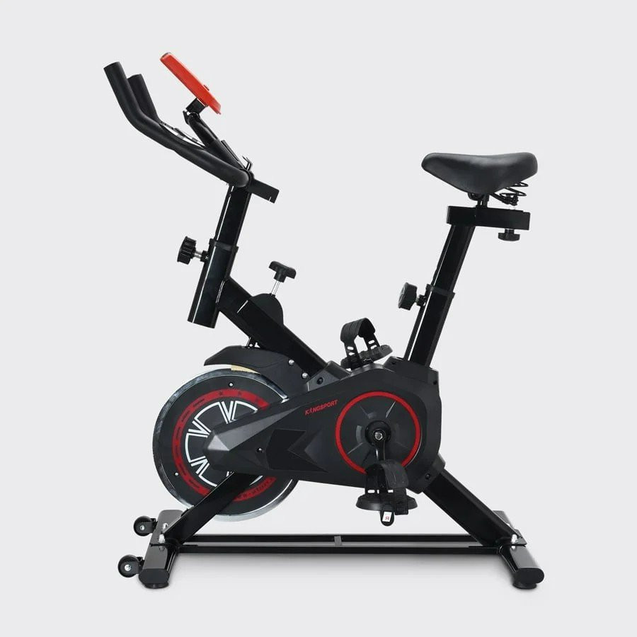 Mô tả Xe đạp tập KINGSPORT KS-106 với khung sườn chắc chắn, tích hợp đồng hồ đo lường chỉ số - 4