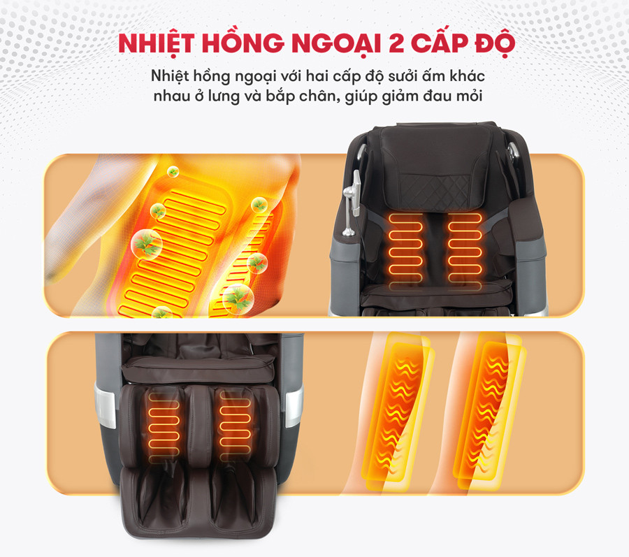 Ghế massage KingSport G92 điều khiển giọng nói